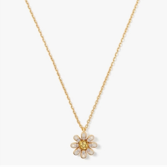 🔹️Kate Spade 🔹️Dazzling Daisy Pendsnt Necklace And Earring Bundle - Picture 6 of 10